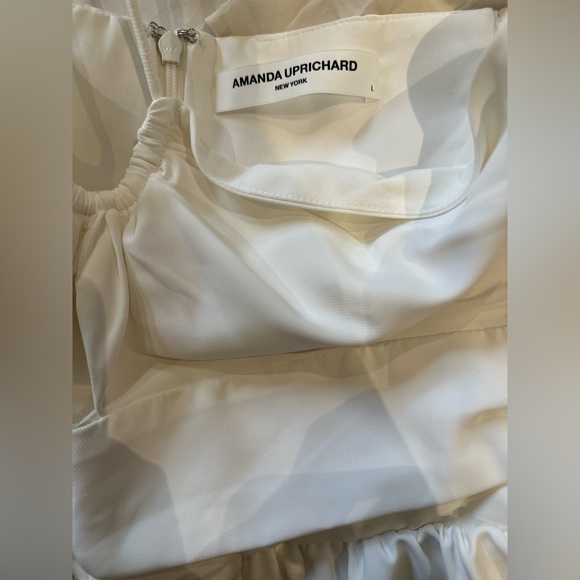 Amanda Uprichard x REVOLVE Shawnett Dress in Ivory - Large - Picture 3 of 4
